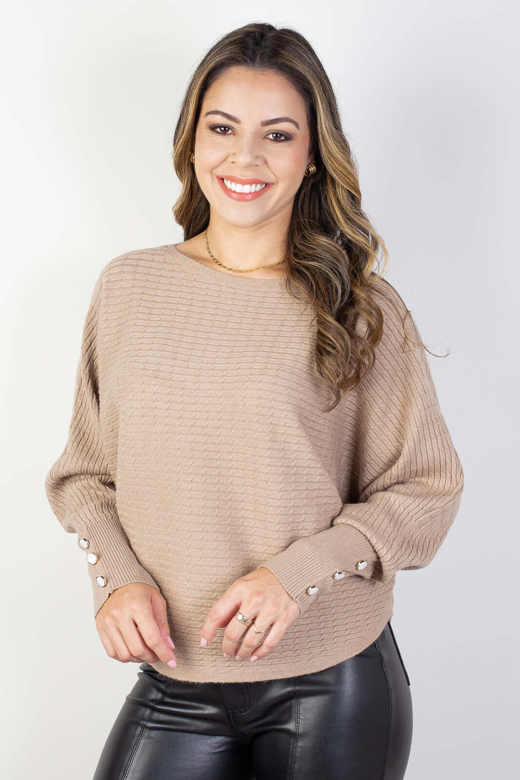 Blusa feminina ponchinho 81196 - Enluaze