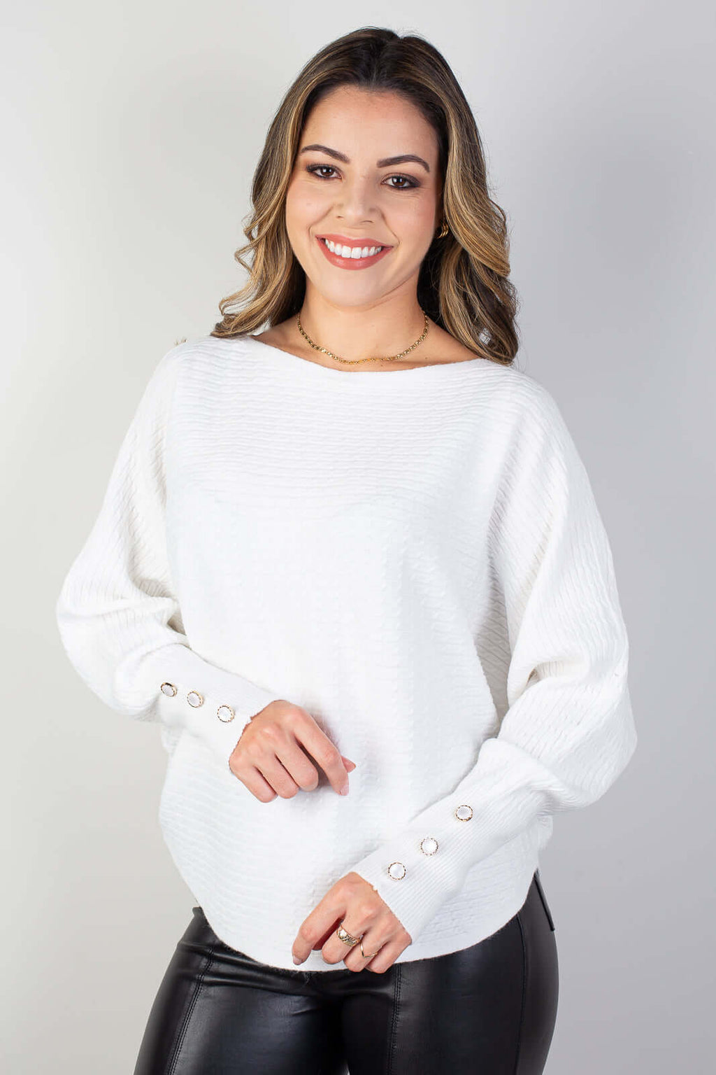 Blusa feminina ponchinho 81196 - Enluaze