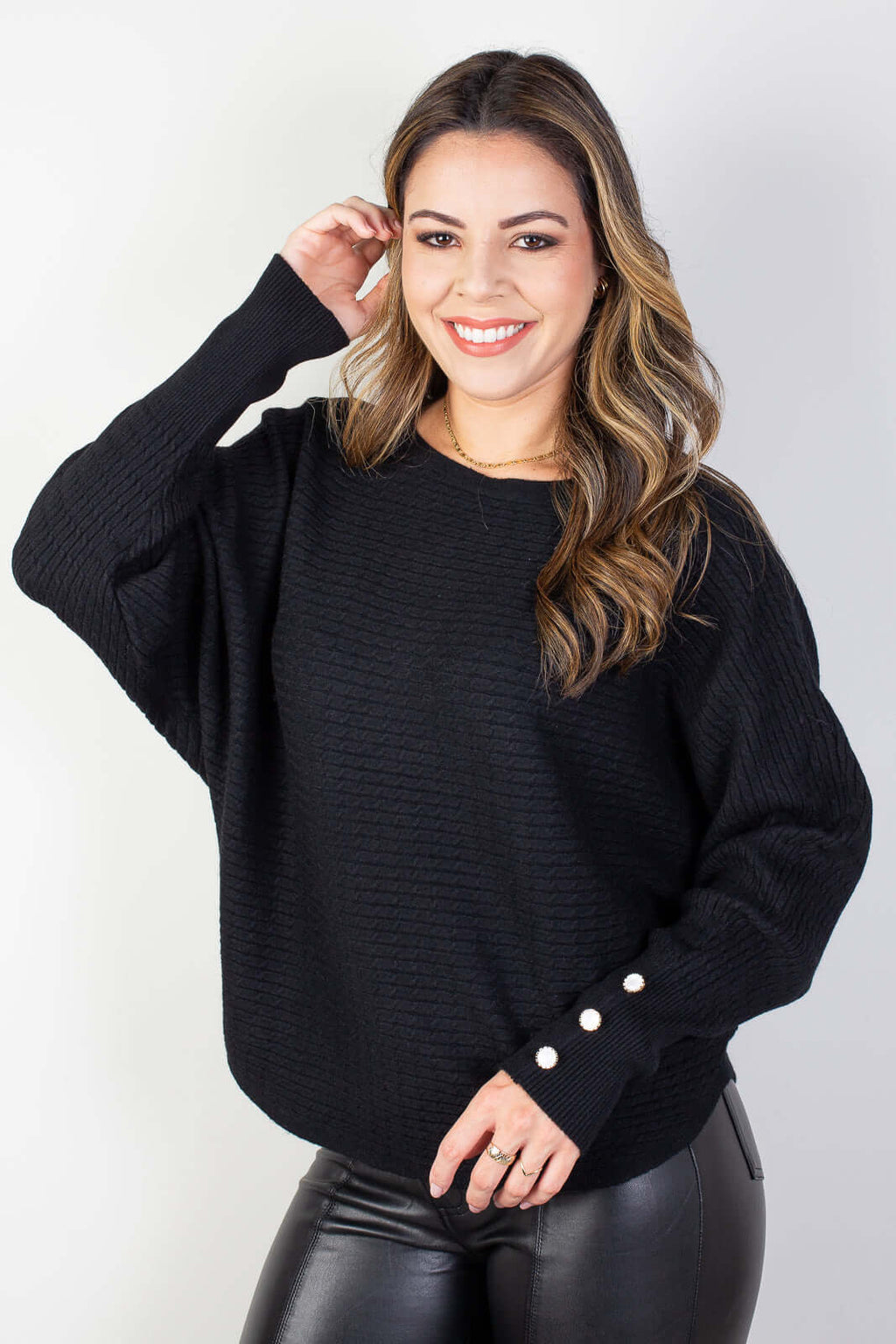 Blusa feminina ponchinho 81196 - Enluaze