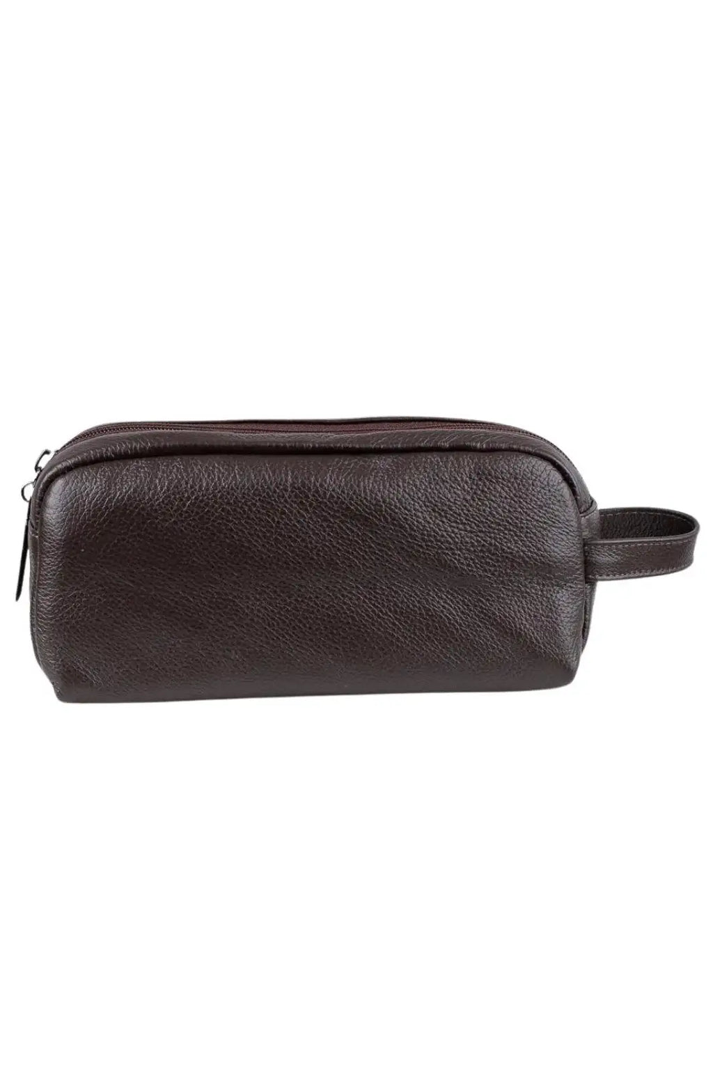 Necessaire de couro Danilo 12x25x11cm - Enluaze
