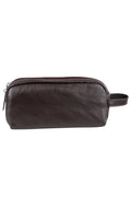 Necessaire de couro Danilo 12x25x11cm - Enluaze