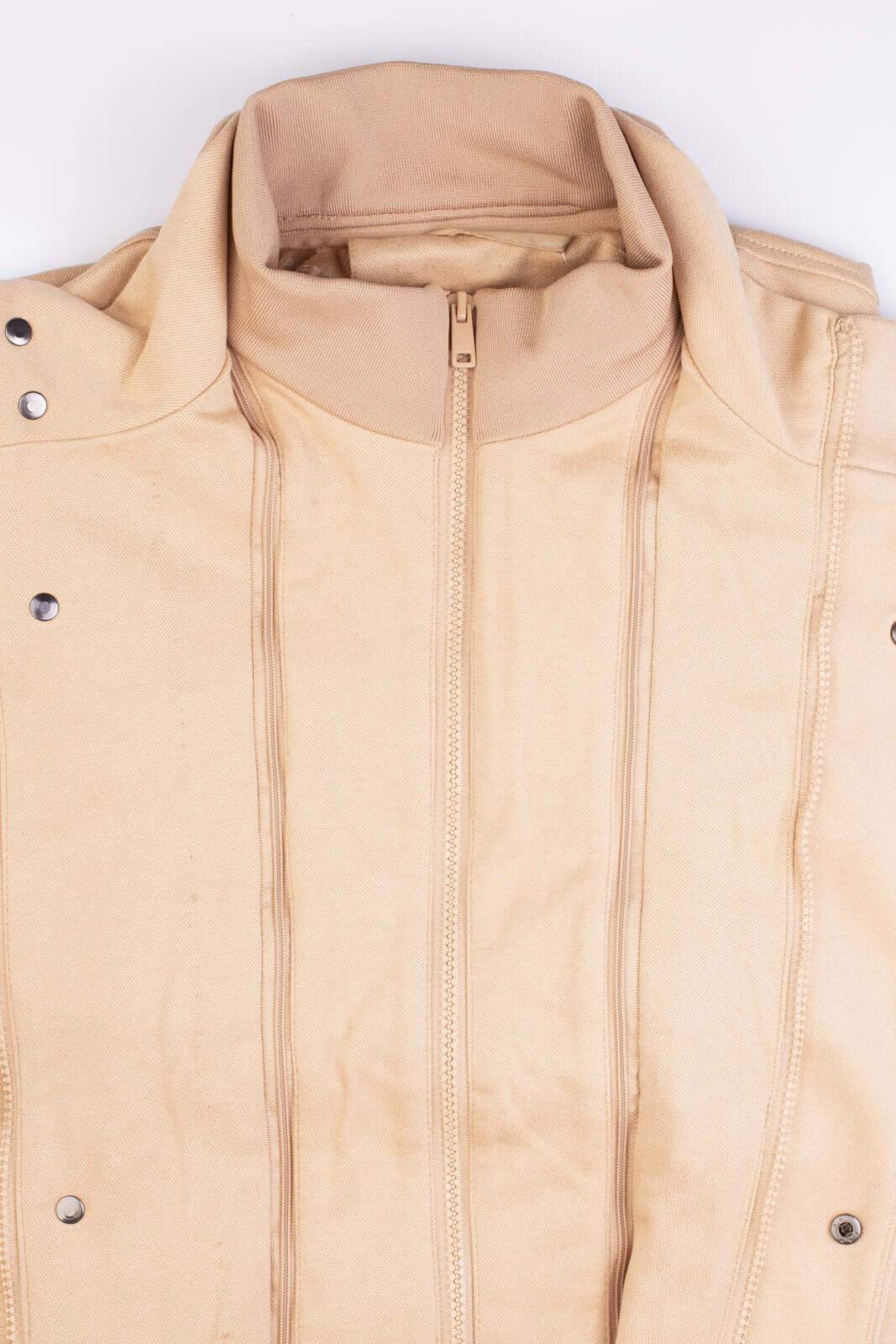 Casaco masculino lã sintética gola removível 94198 - Enluaze