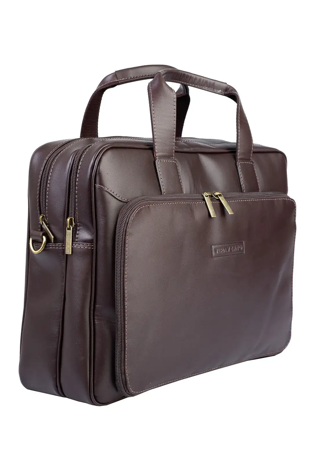 Pasta executiva masculina em couro Vitor - Enluaze