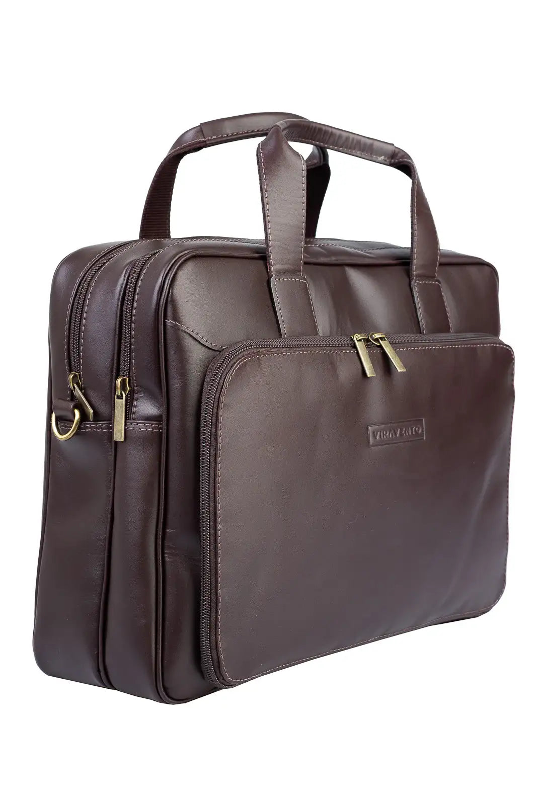 Pasta executiva masculina em couro Vitor - Enluaze