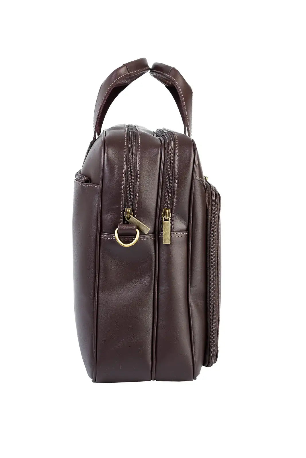 Pasta executiva masculina em couro Vitor - Enluaze