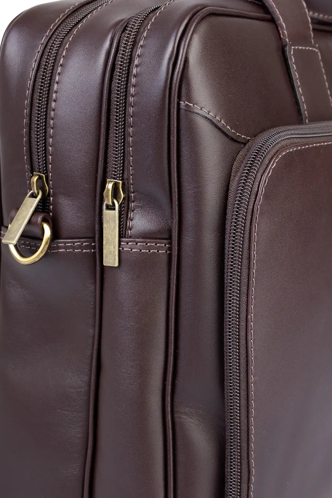 Pasta executiva masculina em couro Vitor - Enluaze