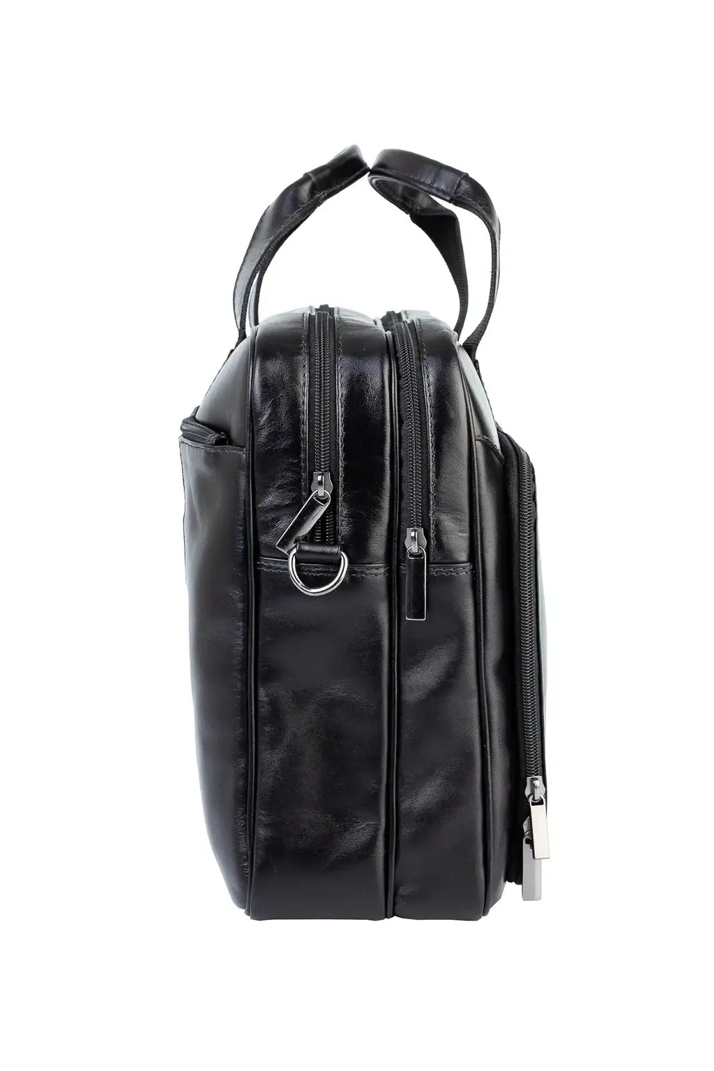 Pasta executiva masculina em couro Vitor - Enluaze