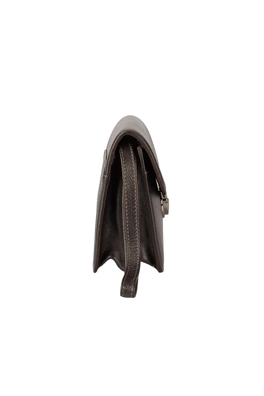 Capanga de couro 18x22x10cm - Enluaze