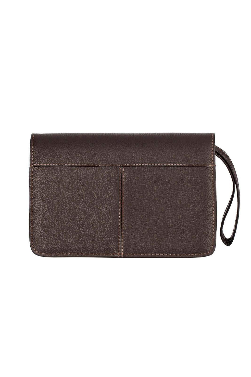 Capanga de couro 18x22x10cm - Enluaze