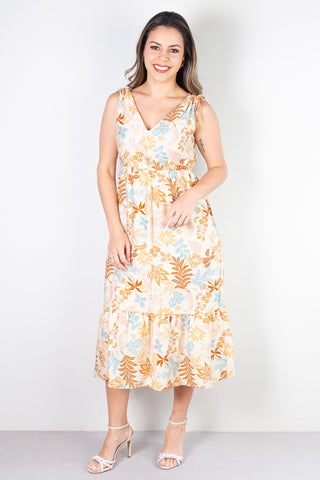 Vestido feminino midi regata 51155