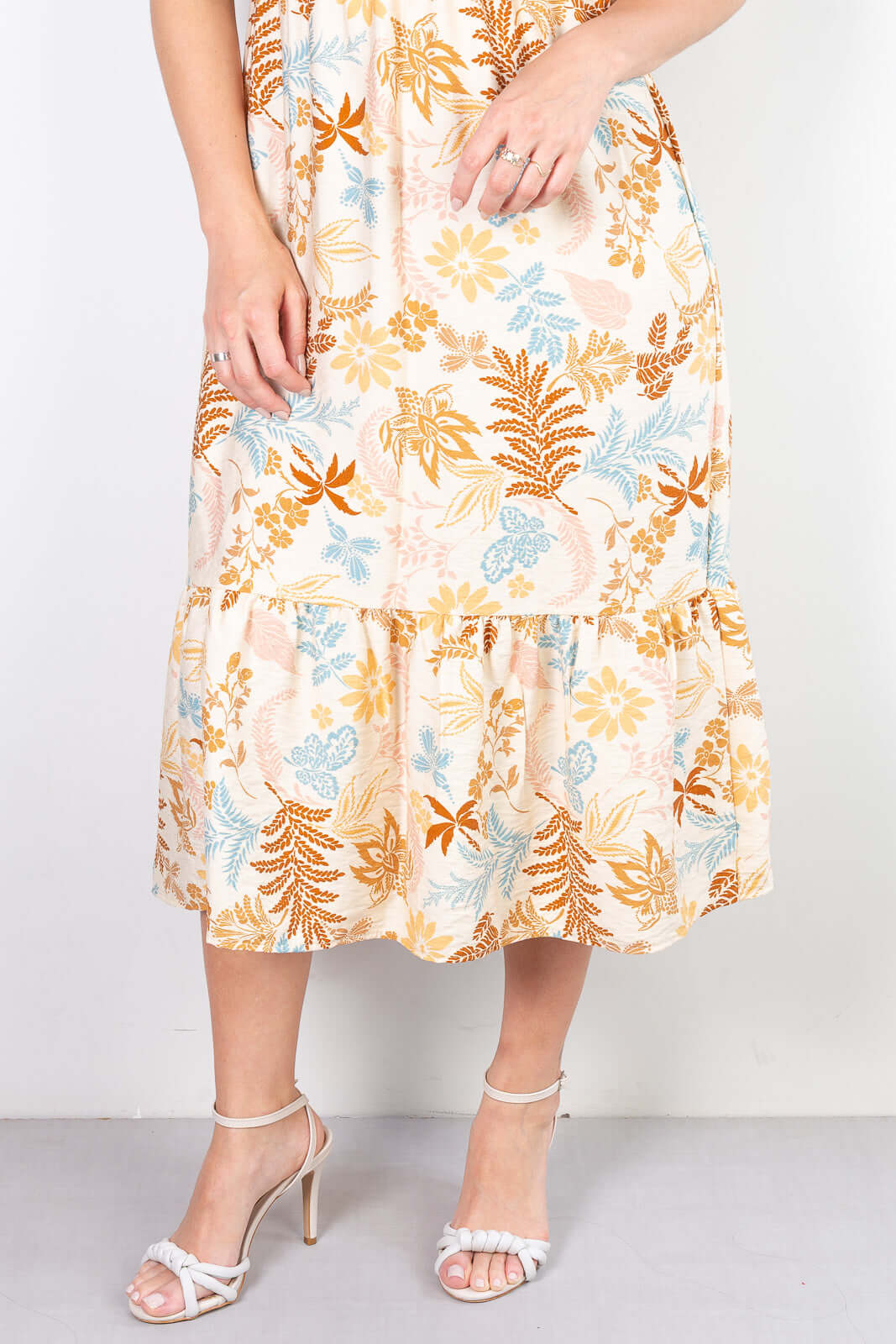 Vestido feminino midi regata 51155 - Enluaze