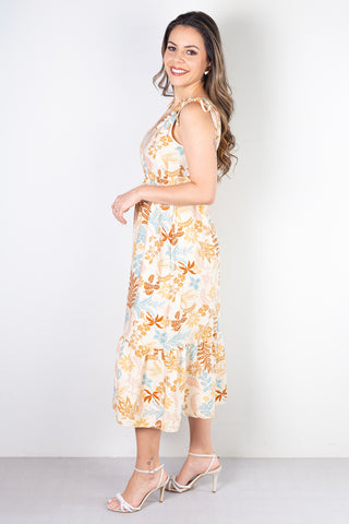 Vestido feminino midi regata 51155