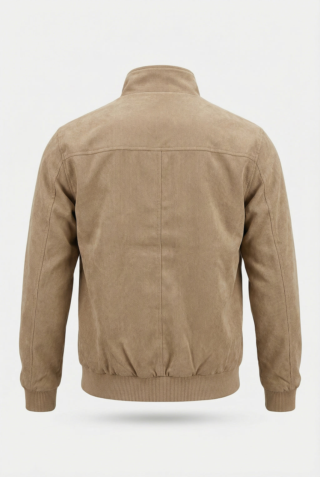 Jaqueta masculina suede com botões e bolsos 69390