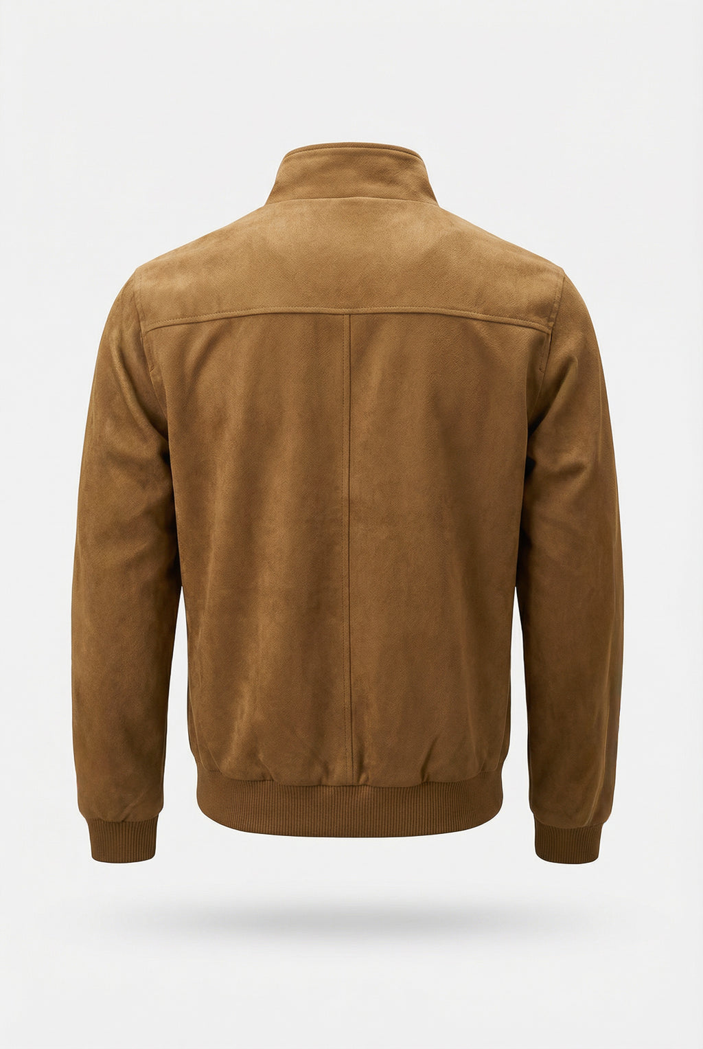 Jaqueta masculina suede com botões e bolsos 69390