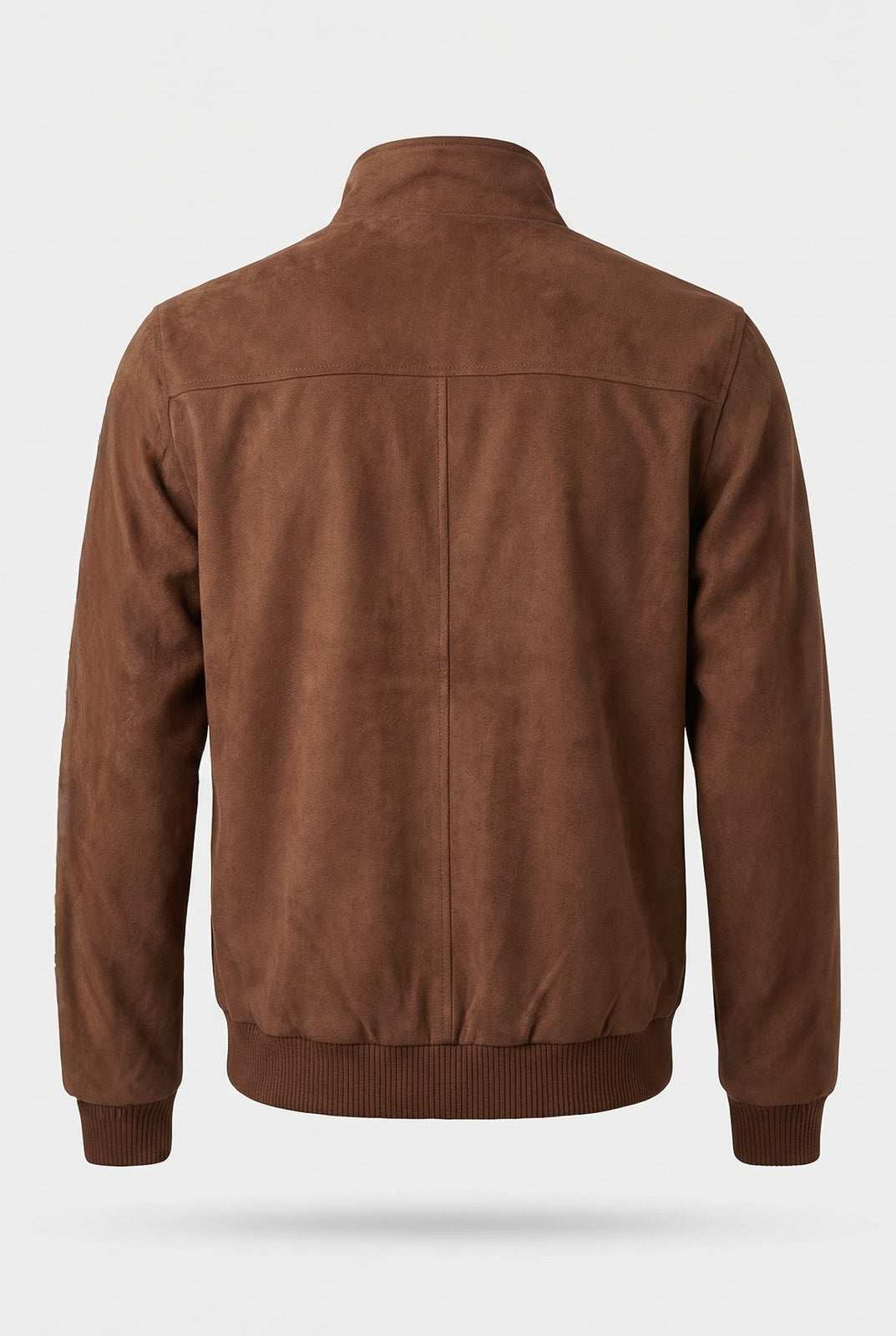 Jaqueta masculina suede com botões e bolsos 69390