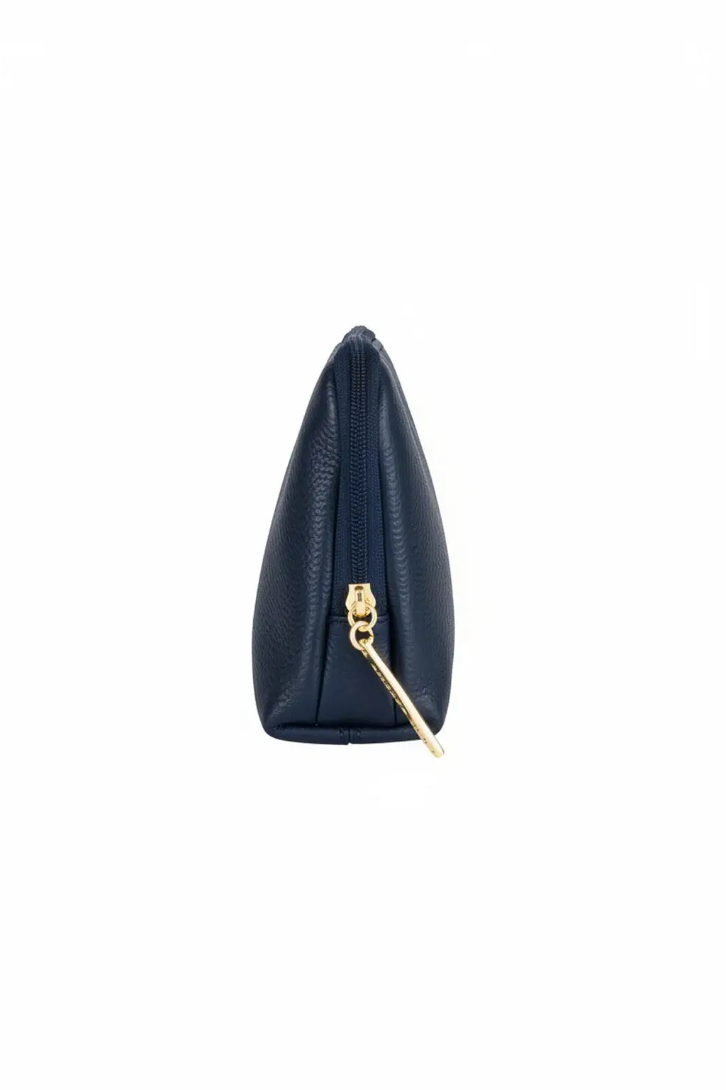 Necessaire de couro liso Duda 12x17x6cm - Enluaze