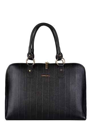 Pasta grande em couro liso Izabela