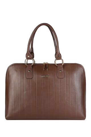 Pasta grande em couro liso Izabela