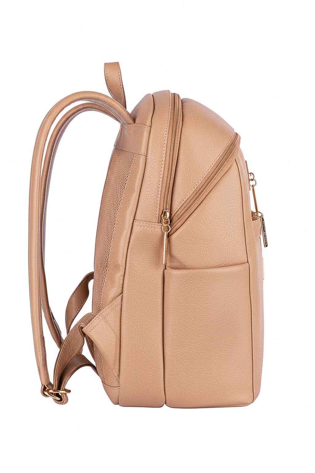 Mochila grande de couro croco Marcela