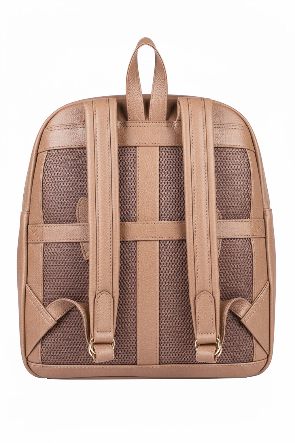 Mochila grande de couro croco Marcela