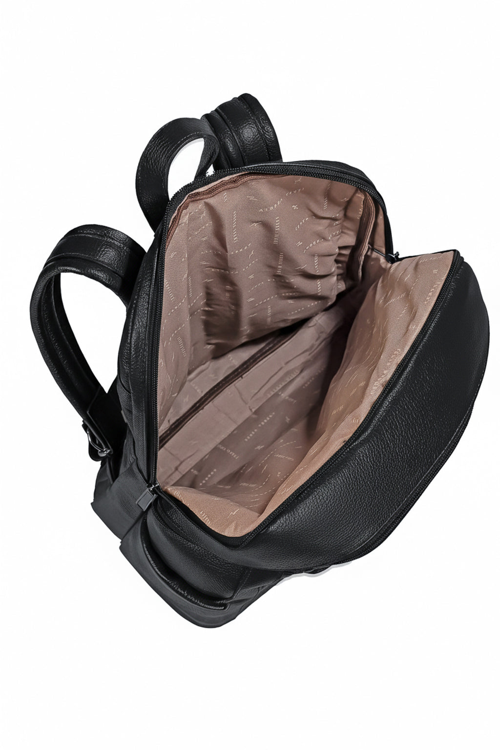 Mochila grande de couro croco Marcela