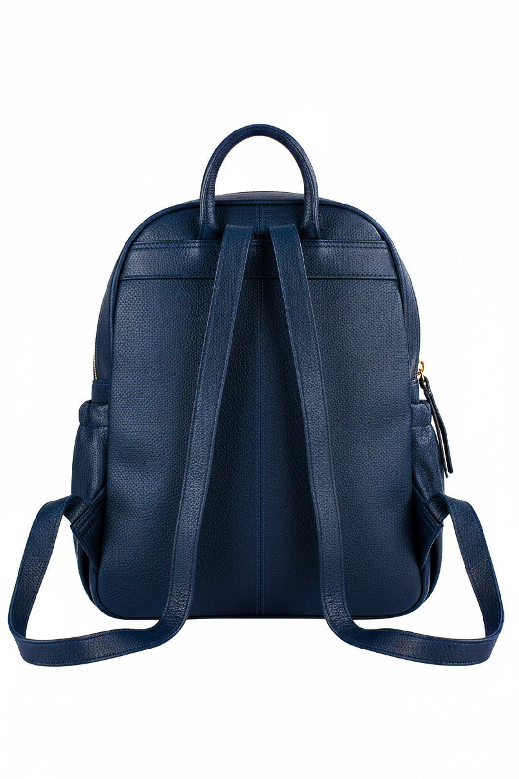 Mochila pequena de couro liso Zoey