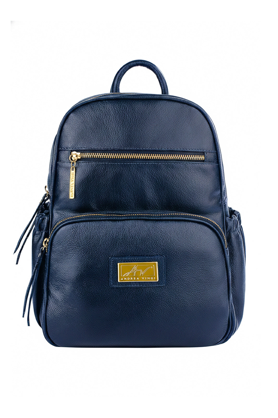 Mochila pequena de couro liso Zoey