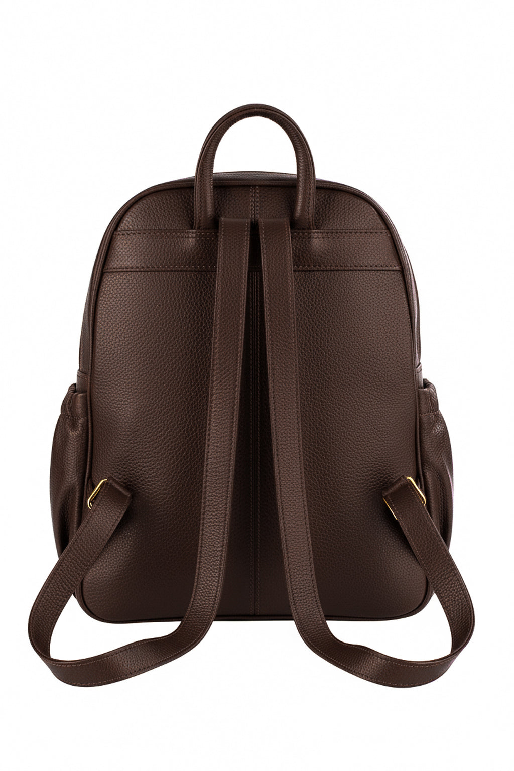 Mochila pequena de couro liso Zoey