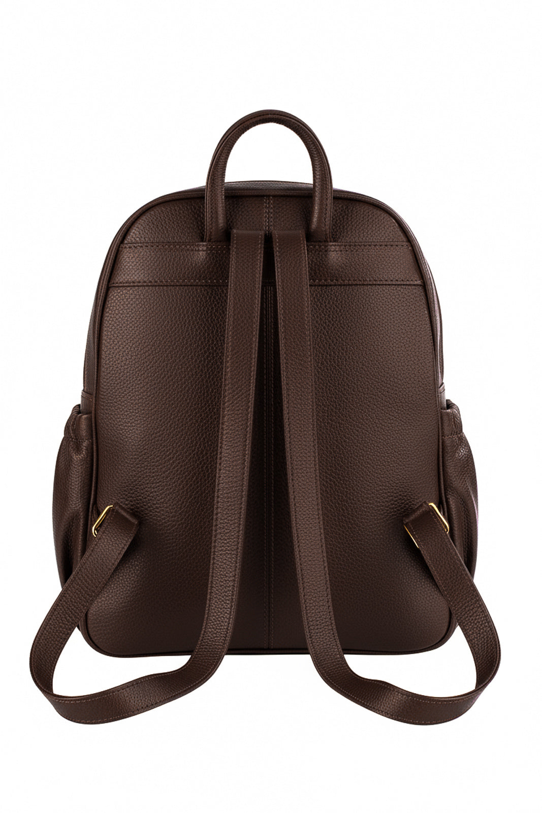 Mochila pequena de couro liso Zoey