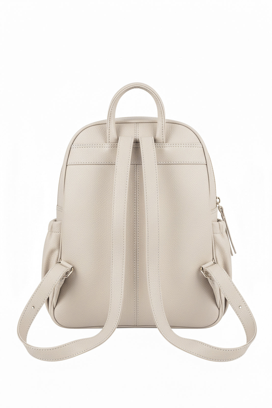 Mochila pequena de couro liso Zoey