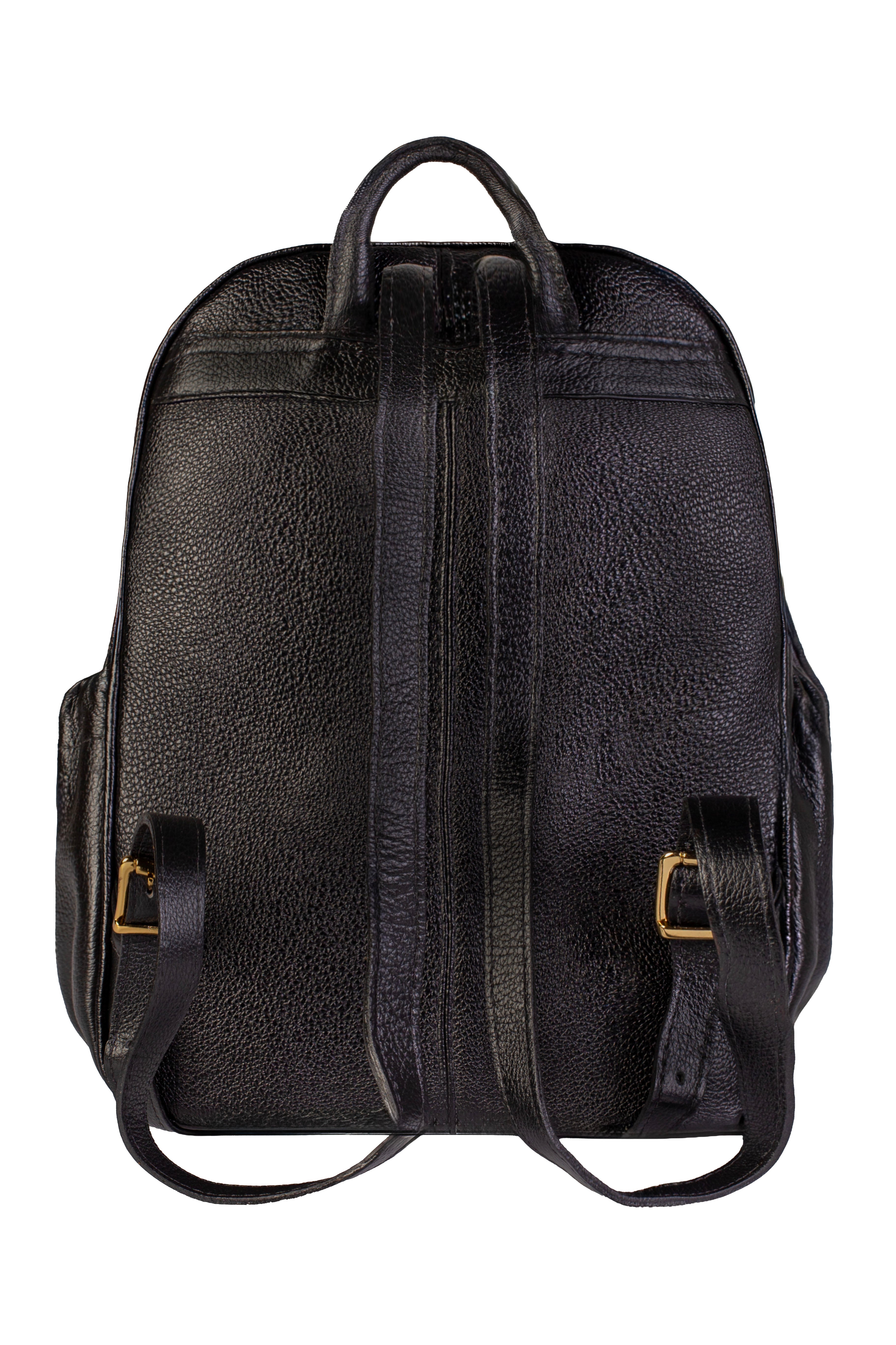 Mochila pequena de couro estampado Zoey