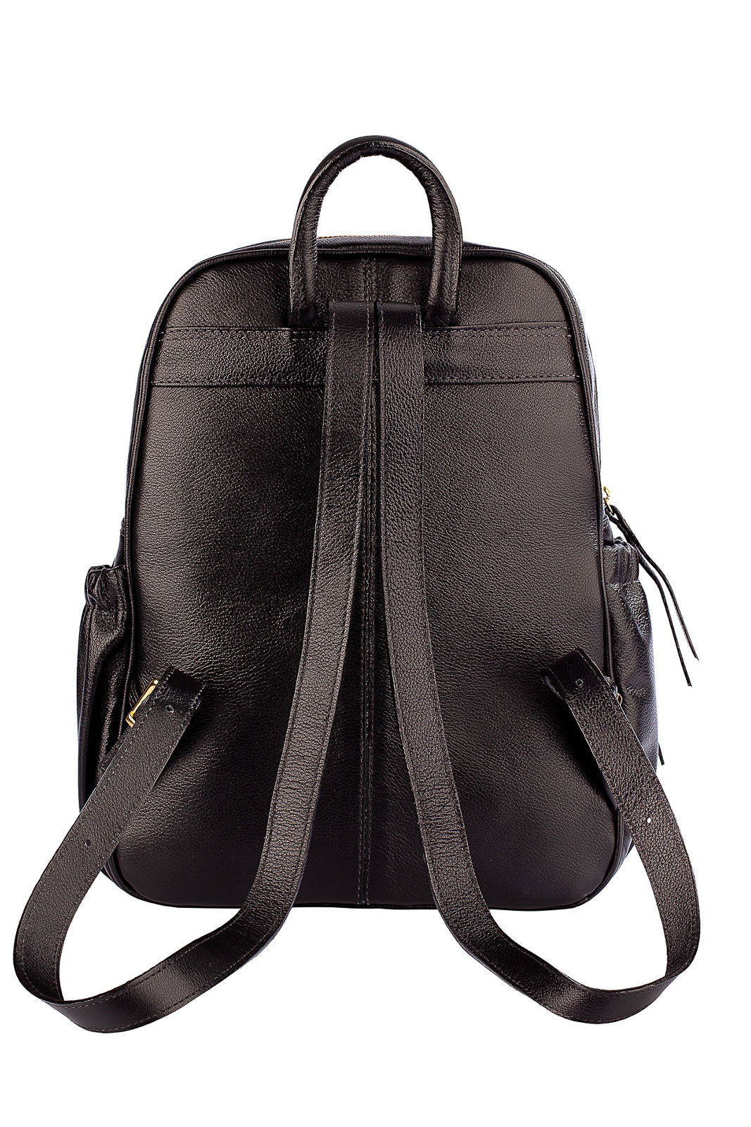 Mochila pequena de couro liso Zoey