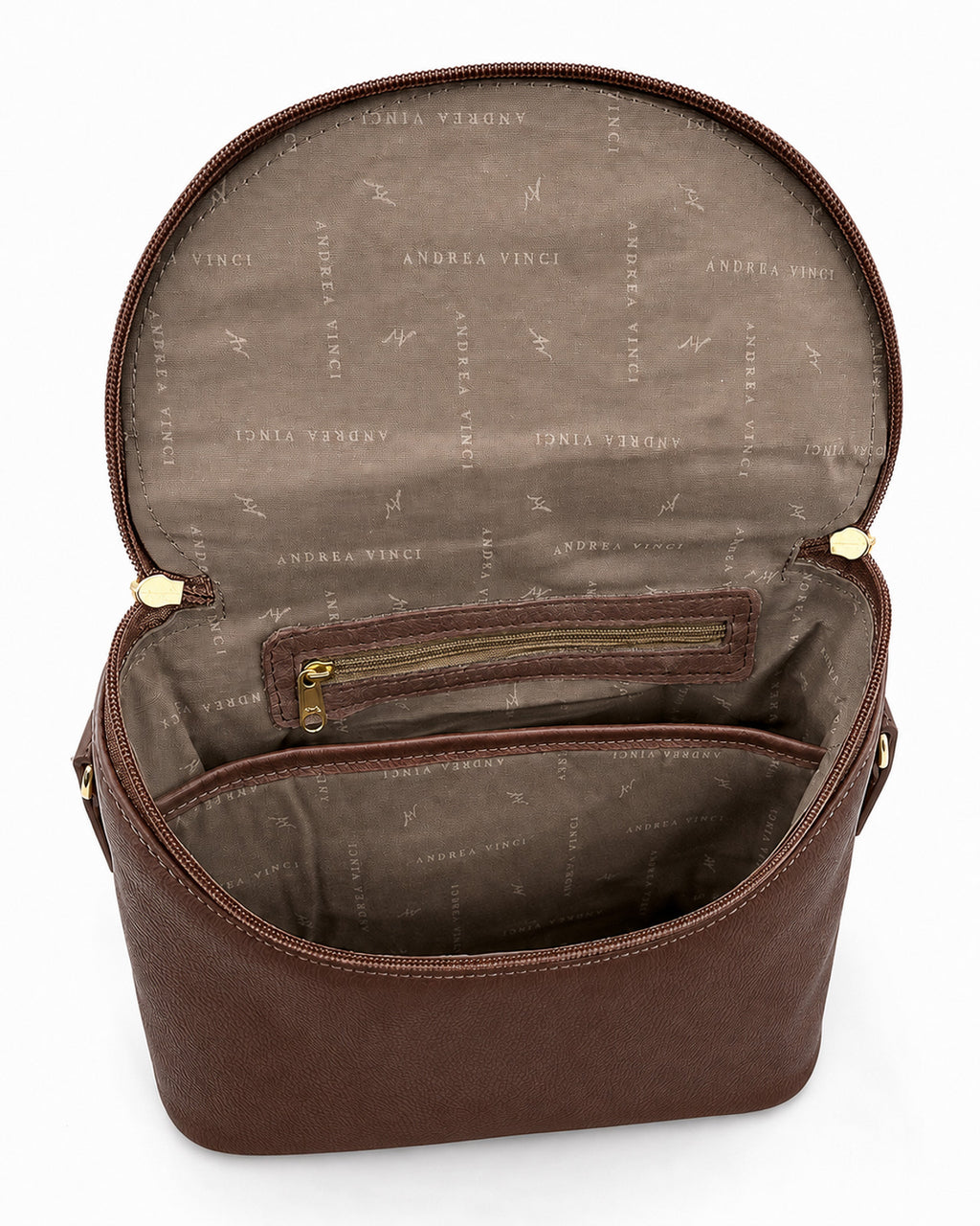 Bolsa tiracolo de couro liso Tereza