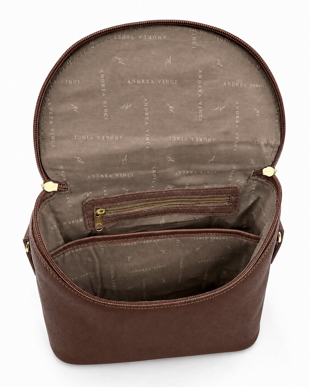 Bolsa tiracolo de couro liso Tereza