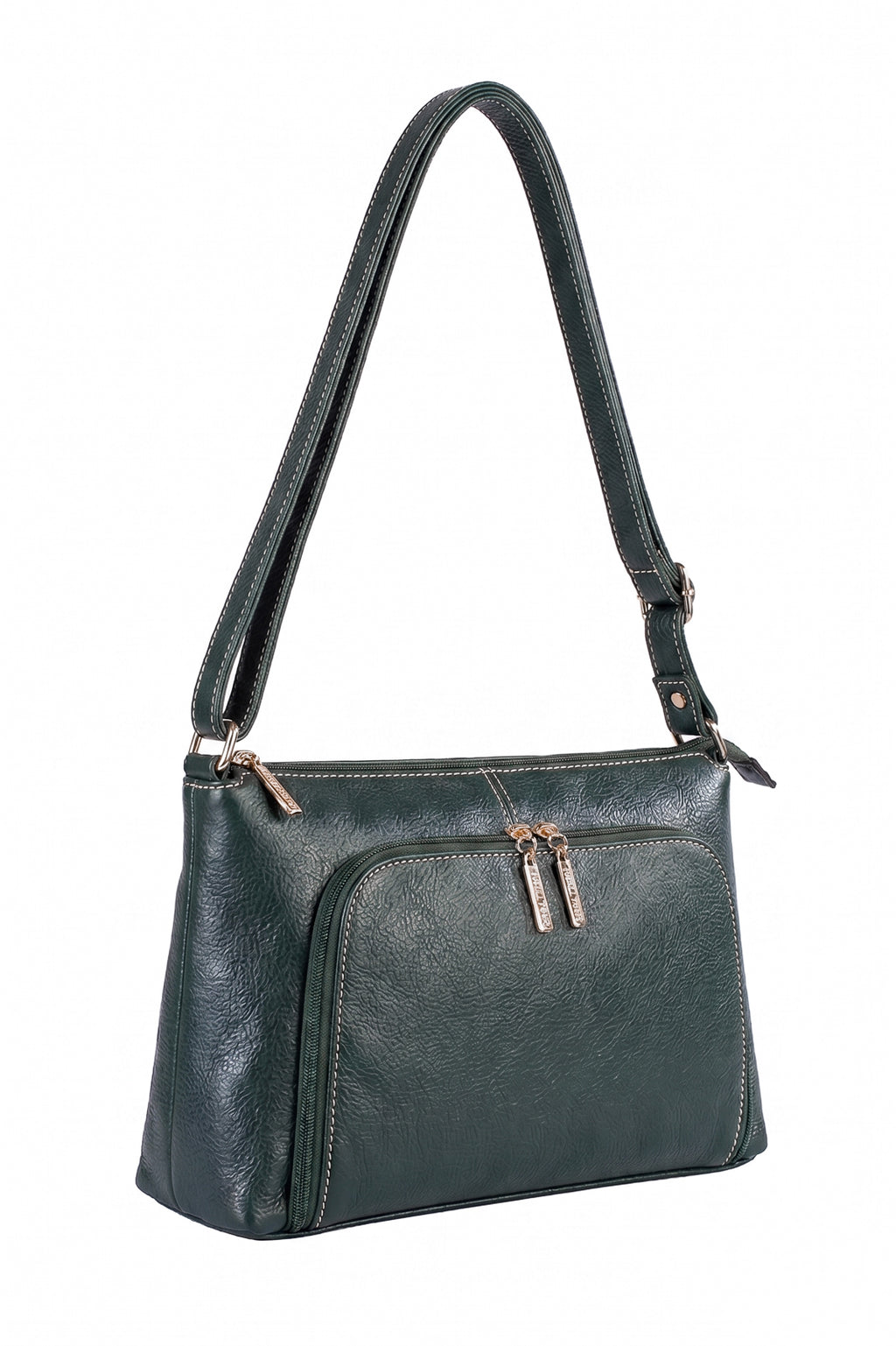 Bolsa de couro liso tiracolo Ninna