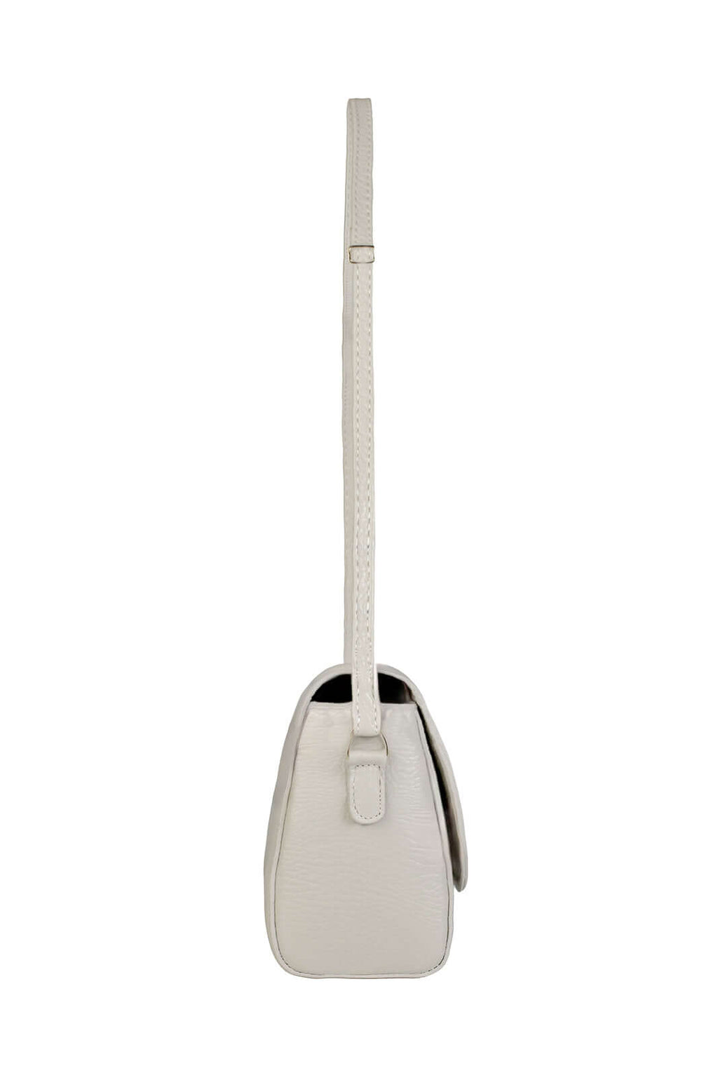 Mini bolsa transversal de couro croco Josi - Enluaze