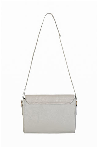 Mini bolsa transversal de couro croco Josi