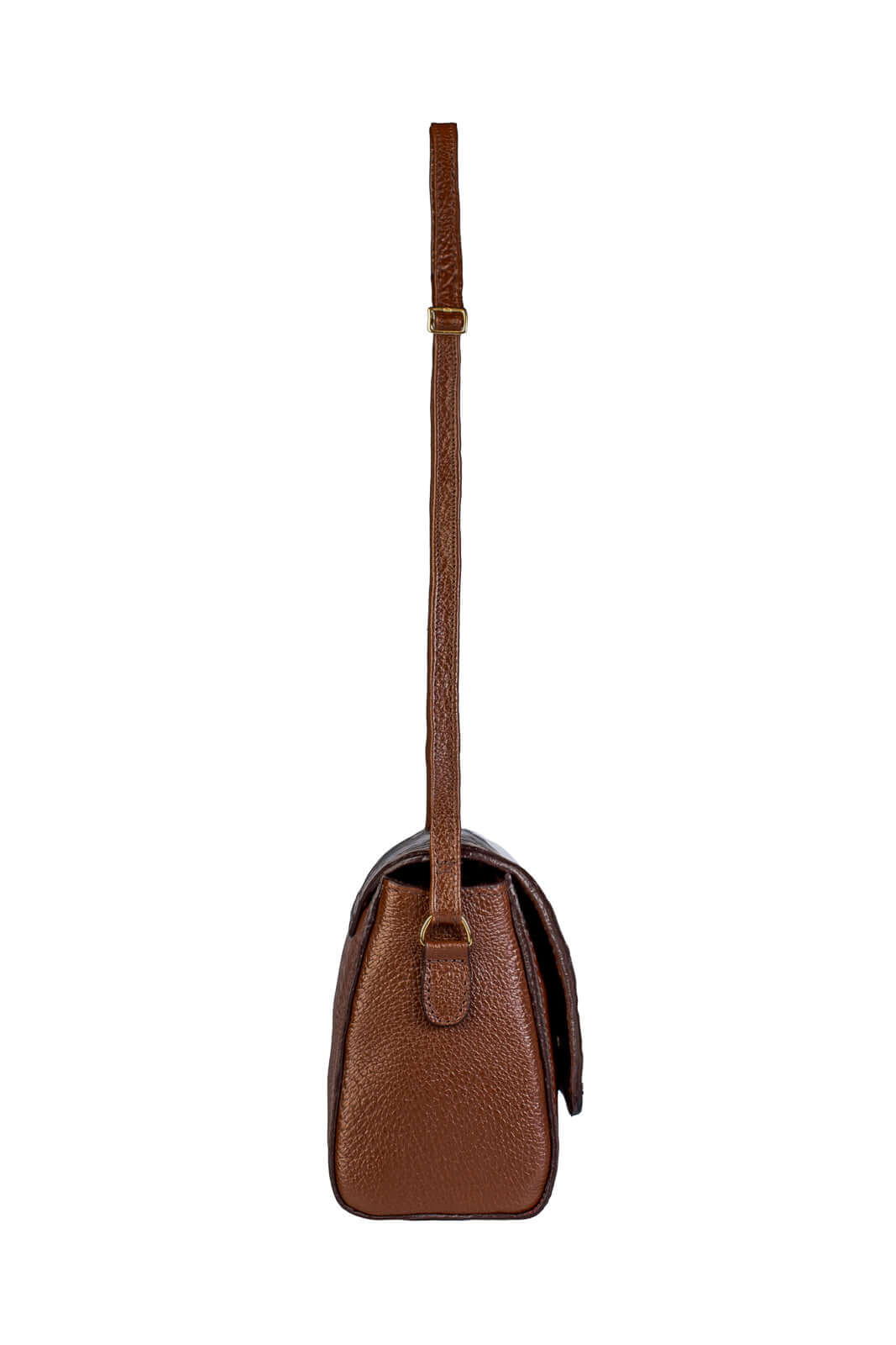 Mini bolsa transversal de couro croco Josi - Enluaze