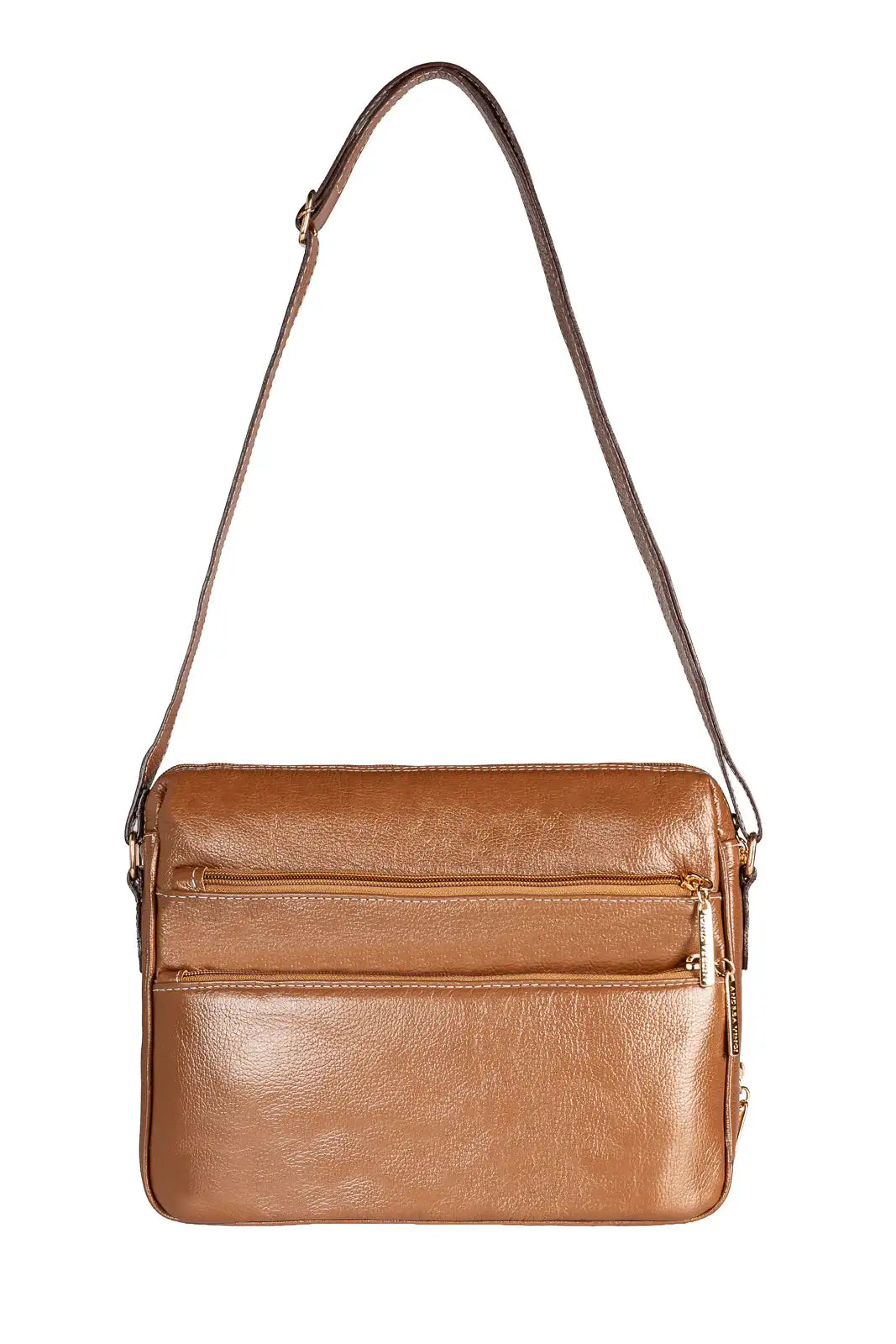 Bolsa de couro croco tiracolo Anita - Enluaze