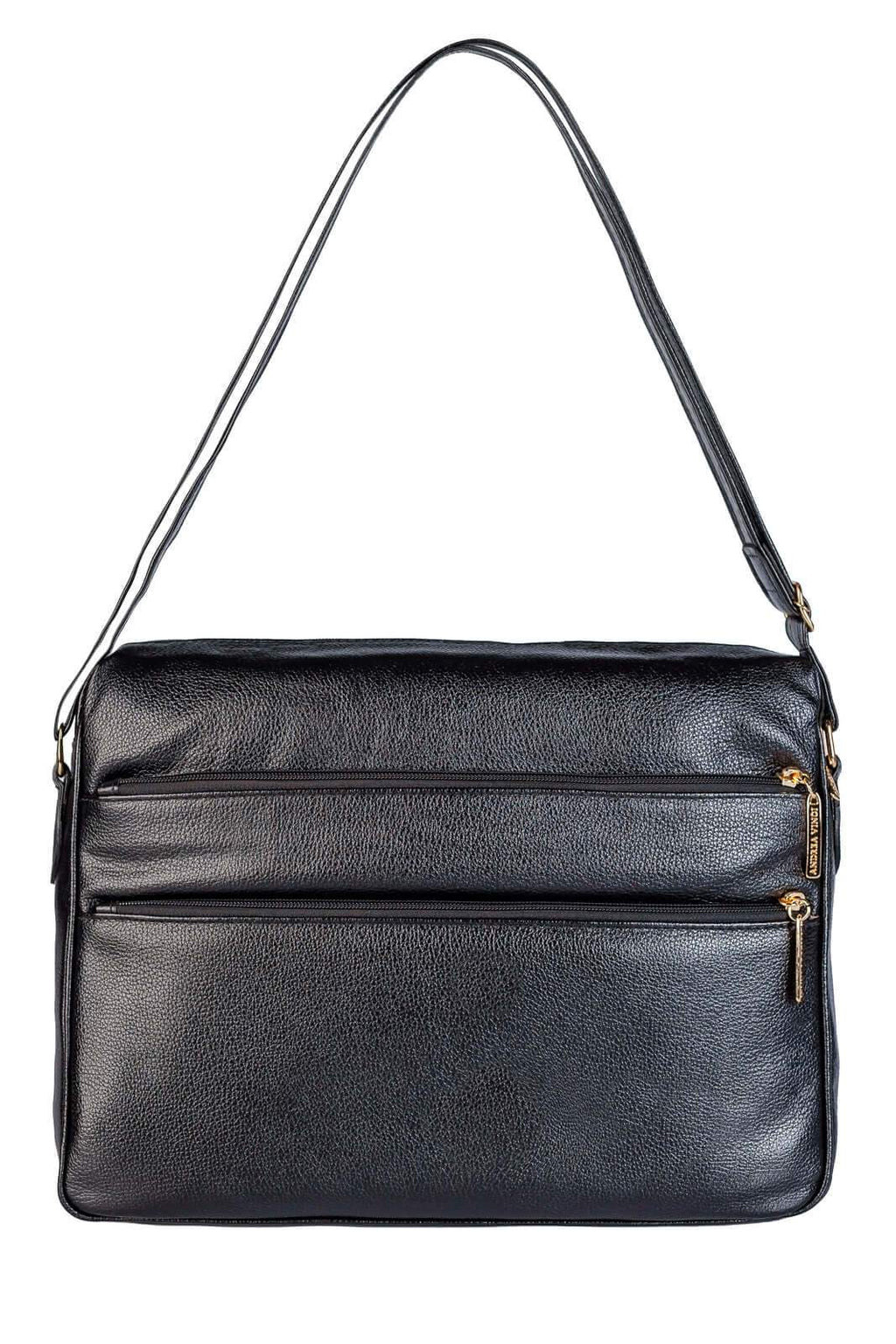 Pasta de couro croco tiracolo Cristina - Enluaze