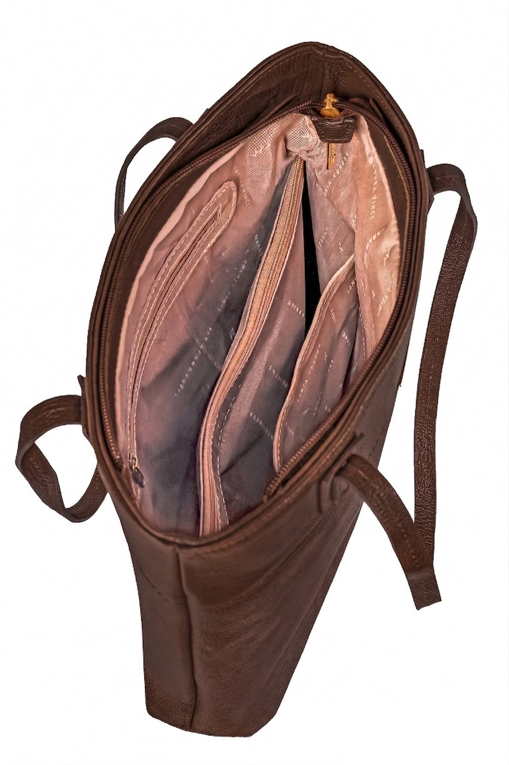 Bolsa de couro liso Abigail