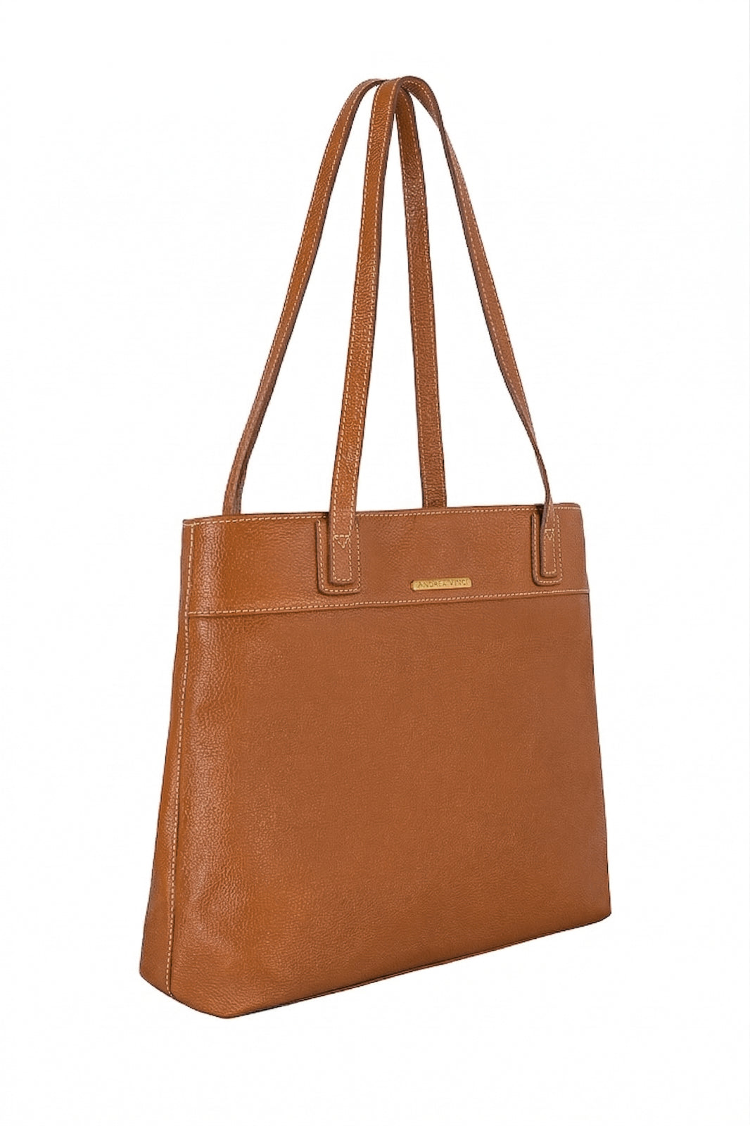 Bolsa de couro liso Abigail