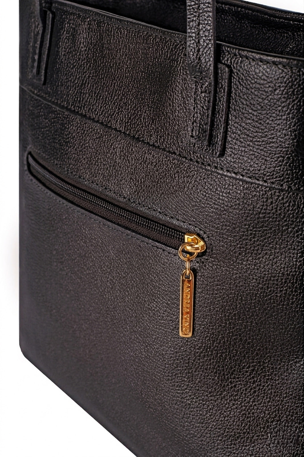 Bolsa de couro liso Abigail