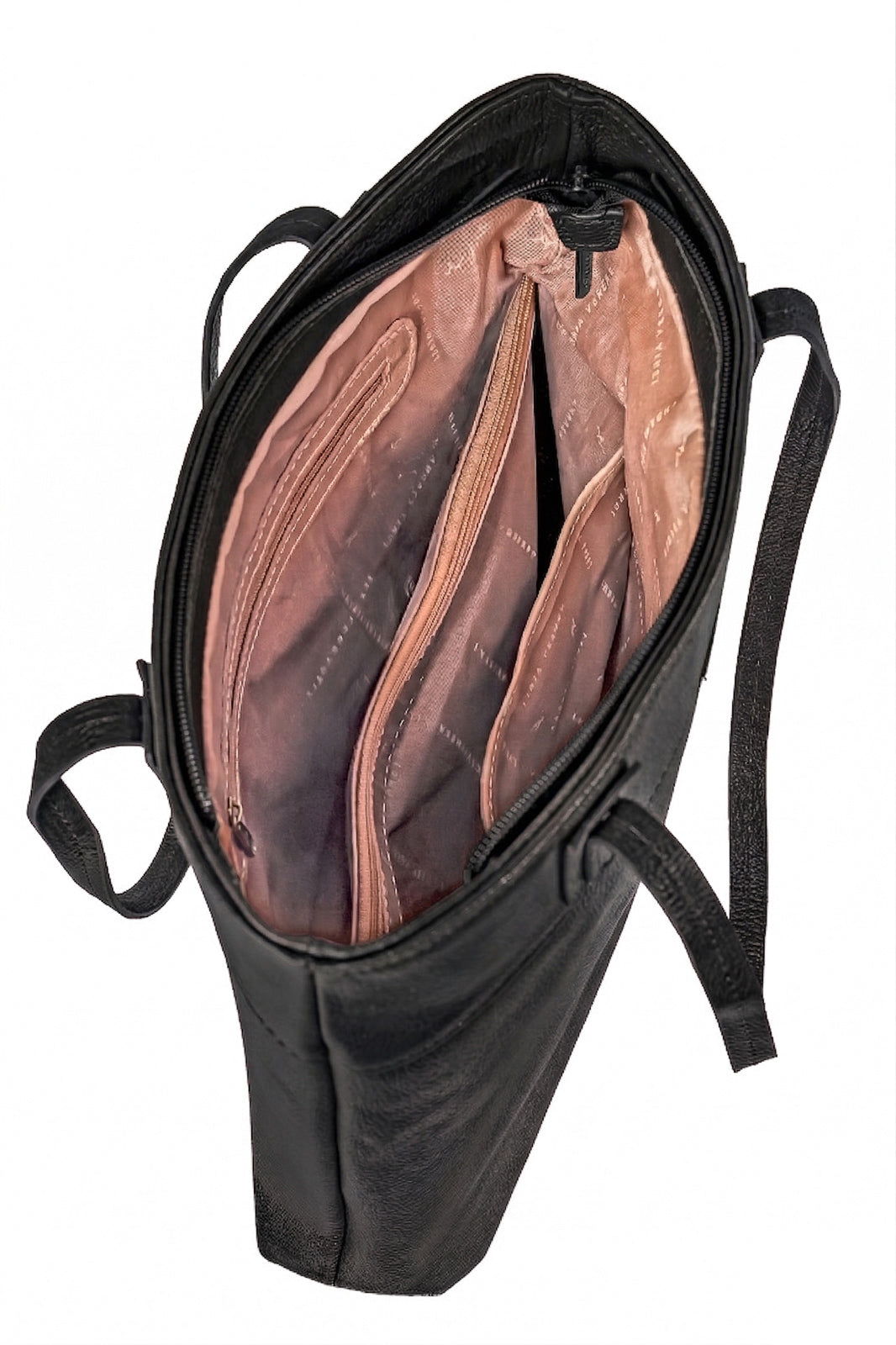 Bolsa de couro liso Abigail