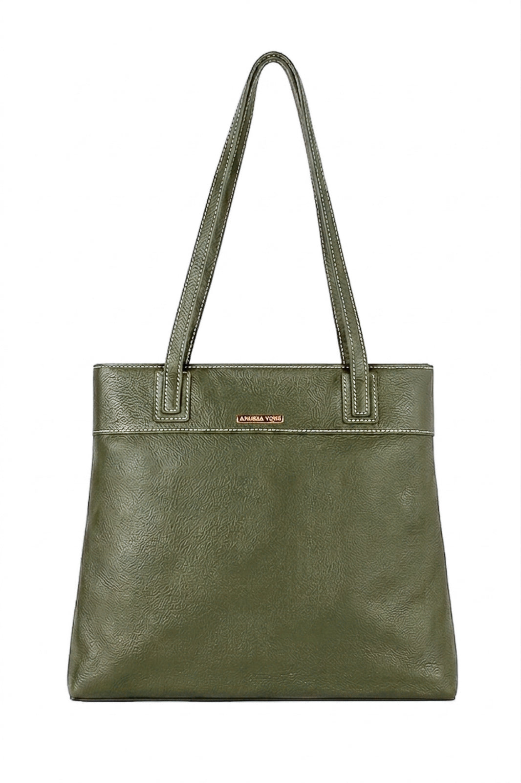 Bolsa de couro liso Abigail