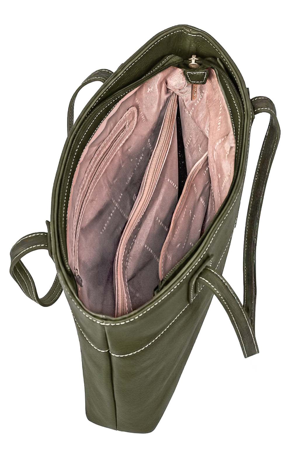 Bolsa de couro liso Abigail