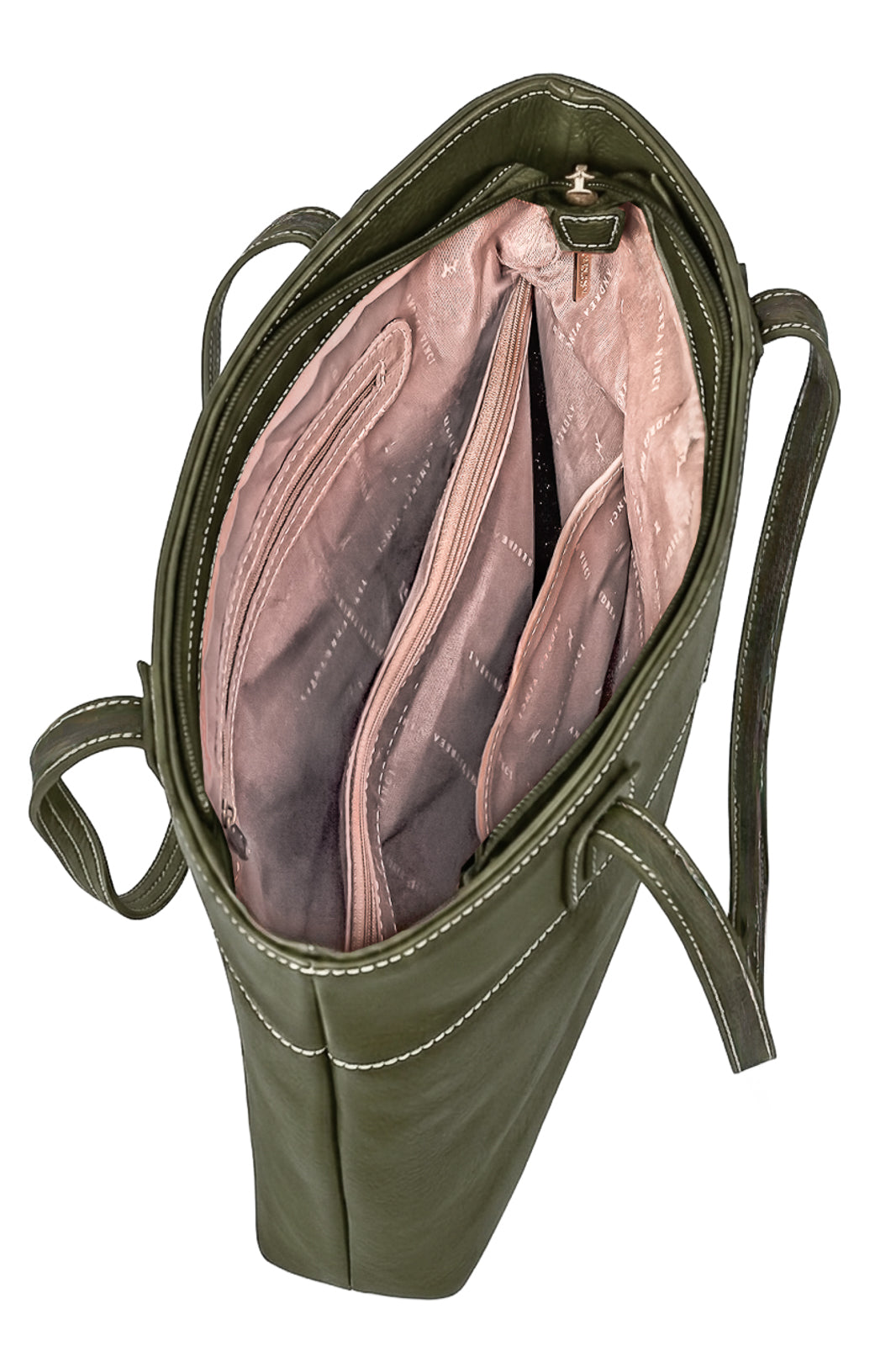 Bolsa de couro liso Abigail
