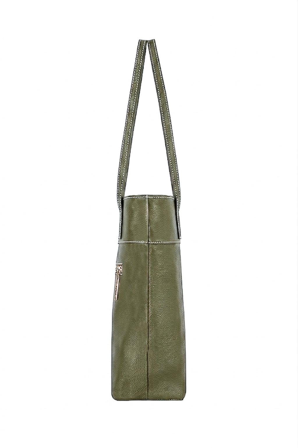 Bolsa de couro liso Abigail