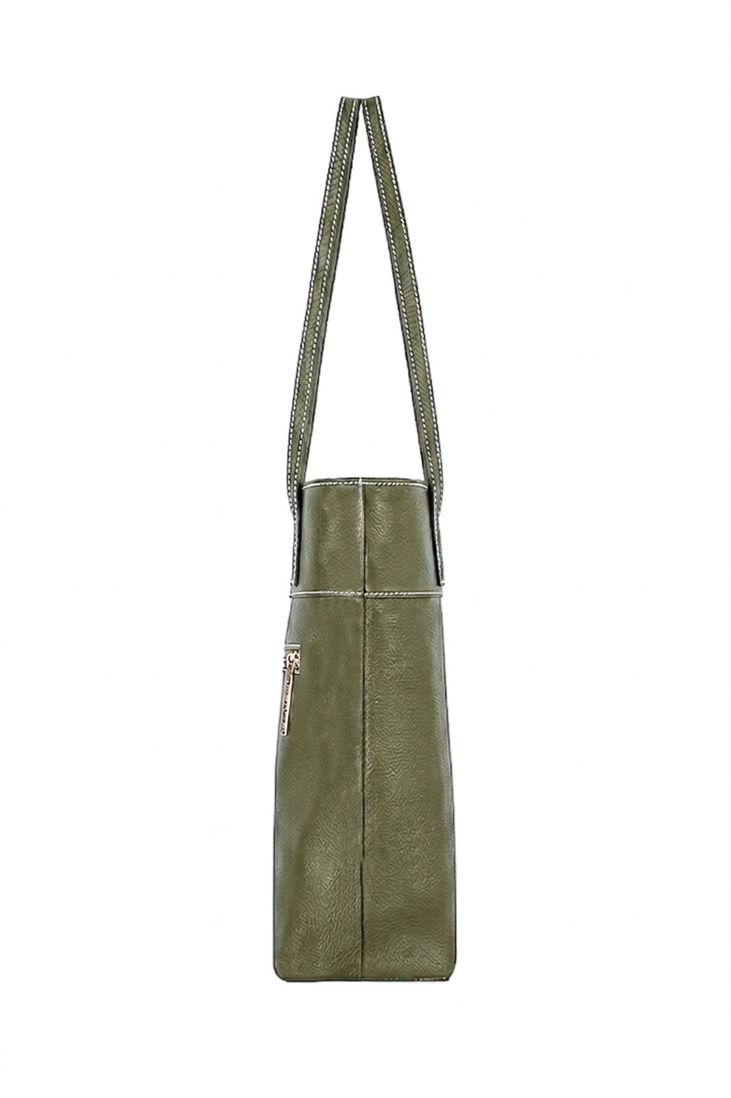 Bolsa de couro liso Abigail
