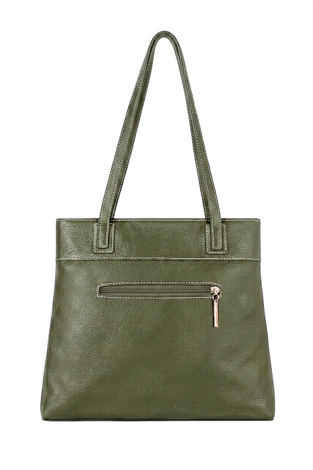 Bolsa de couro liso Abigail